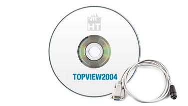 TOPVIEW2004: Windows software per PC + cavo seriale C2004